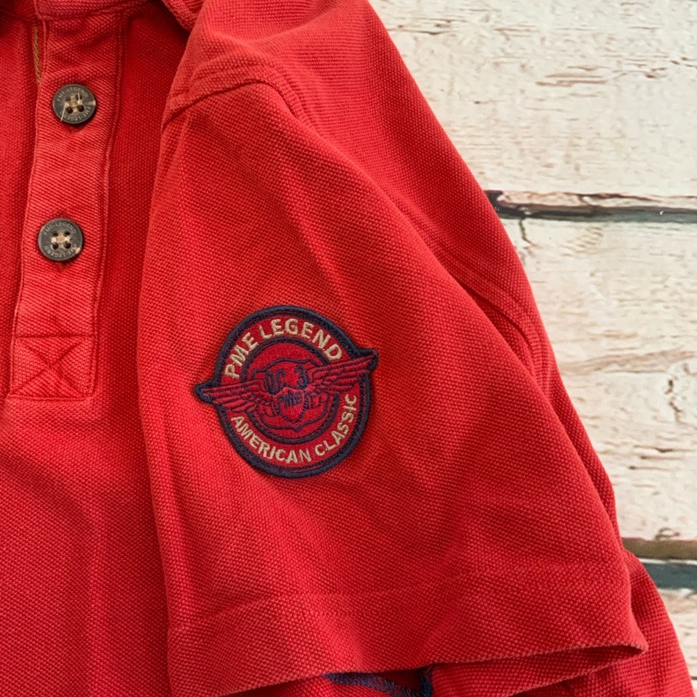 PME‎ Legend Burnt Orange Polo - Medium - Picture 3 of 5